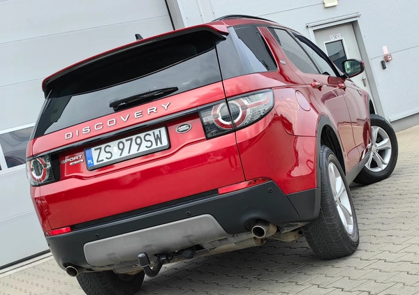 Land Rover Discovery Sport cena 76900 przebieg: 114000, rok produkcji 2015 z Łobżenica małe 742